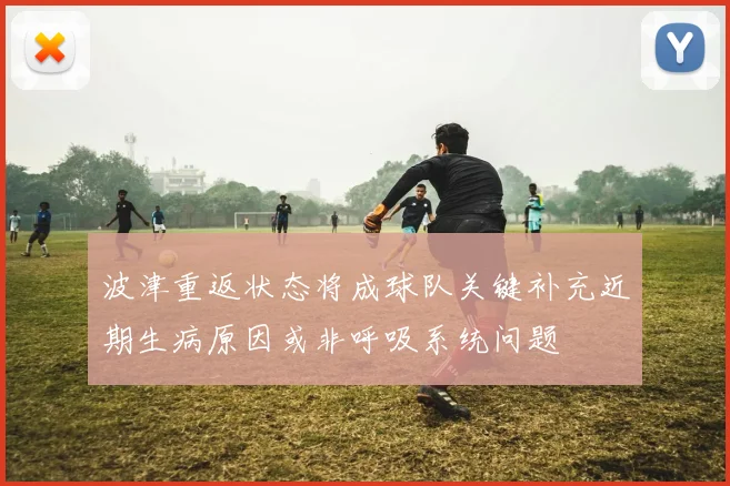 波津重返状态将成球队关键补充近期生病原因或非呼吸系统问题